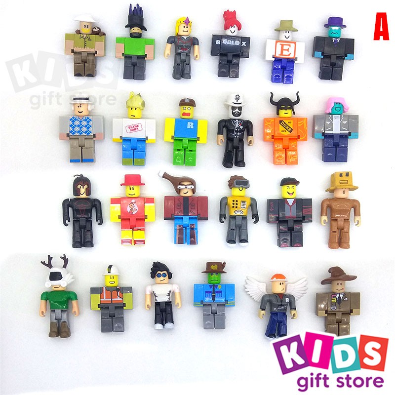 Roblox Minifigures Legends Of Roblox Set Figures Pack Shopee Indonesia - mainan roblox celebrity figure pack