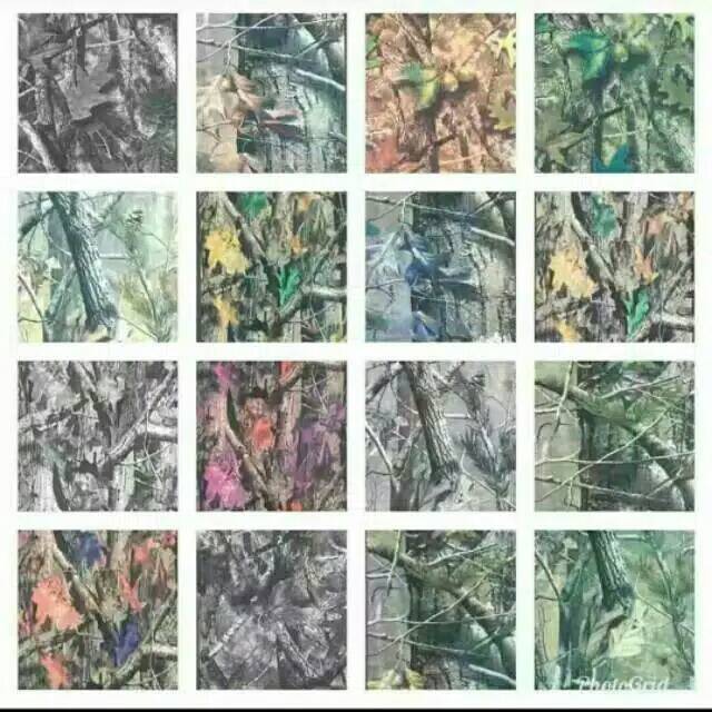 Masker baff multifungsi motif camo kamuflase/ ranting pohon