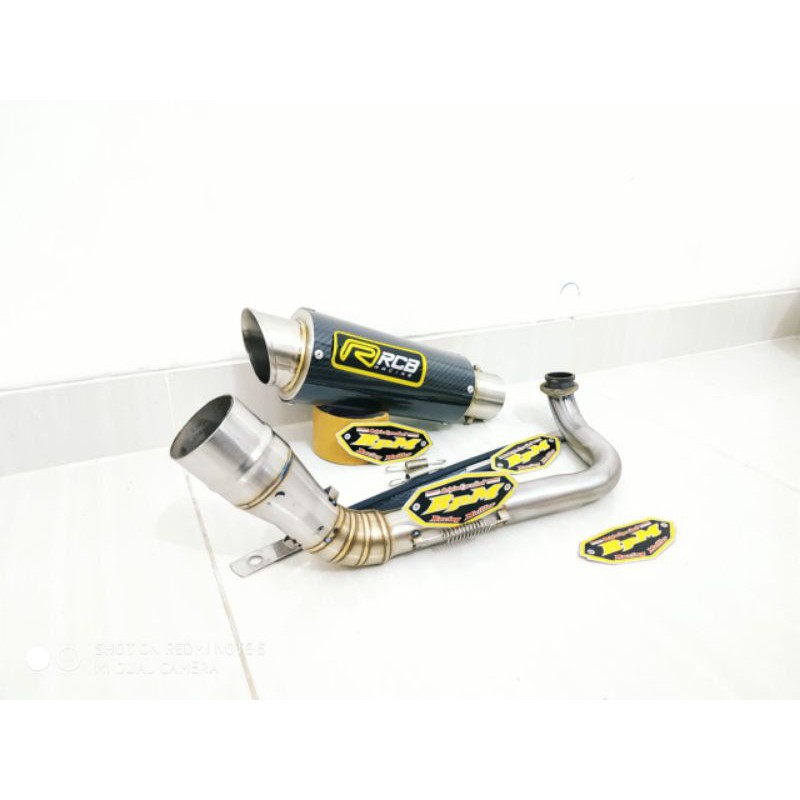 Knalpot RCB Beat fi - Beat Karbu - Scoopy