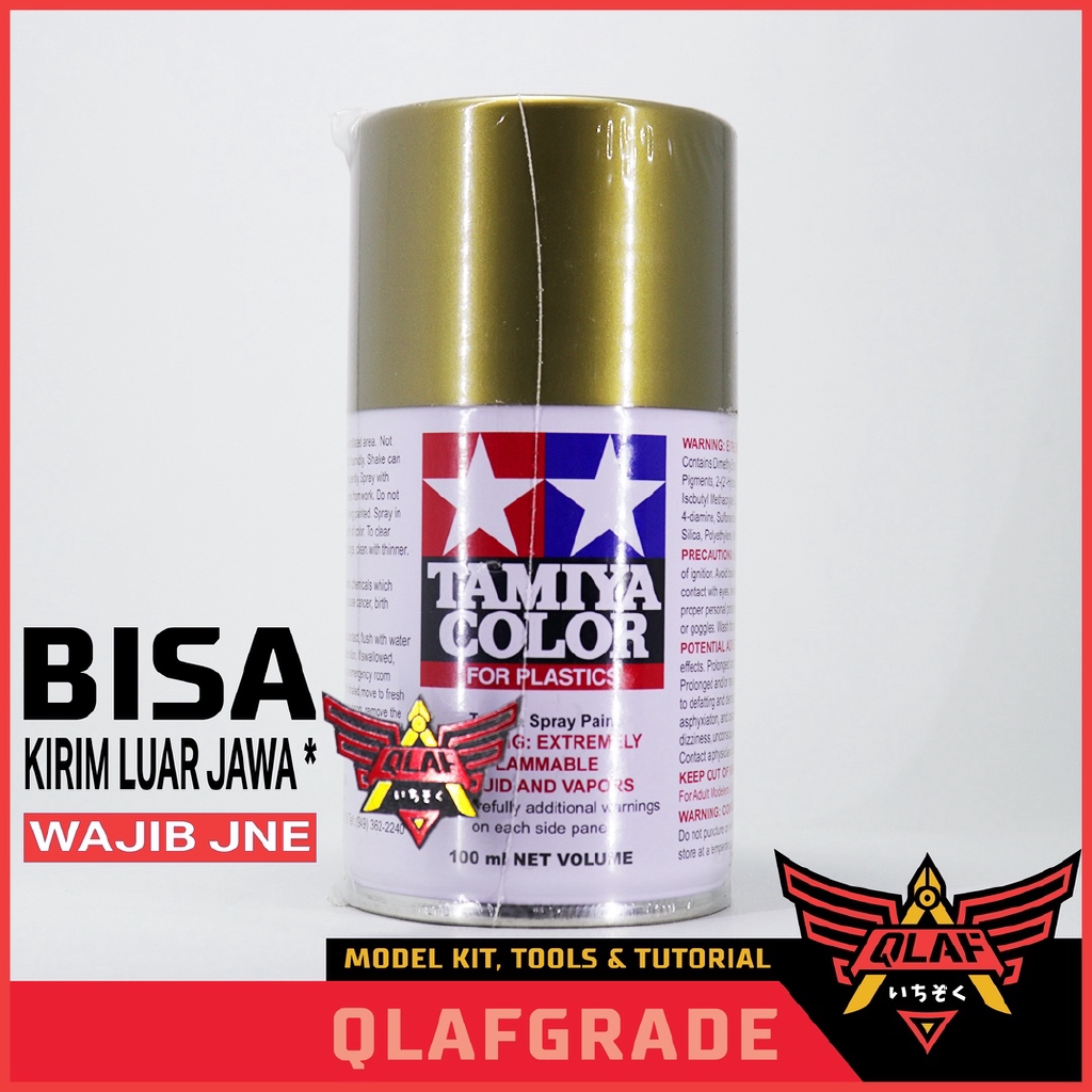 TAMIYA Gold TS-21 - cat Gundam model kit spray can