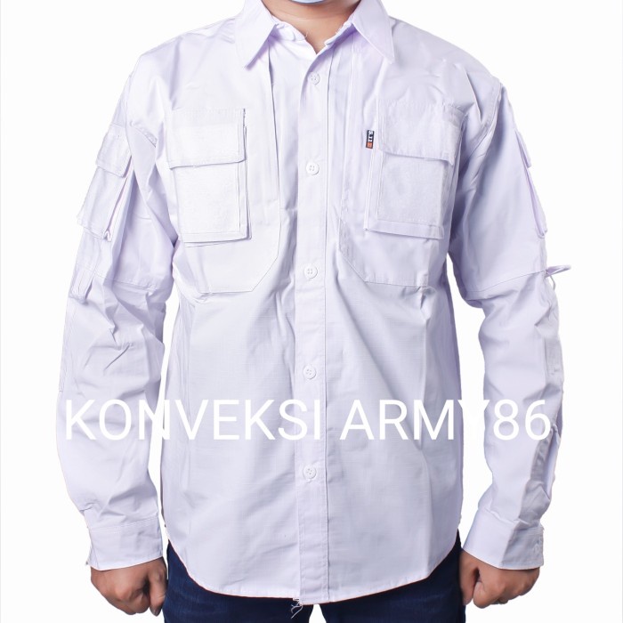 KEMEJA TACTICAL 511 PUTIH