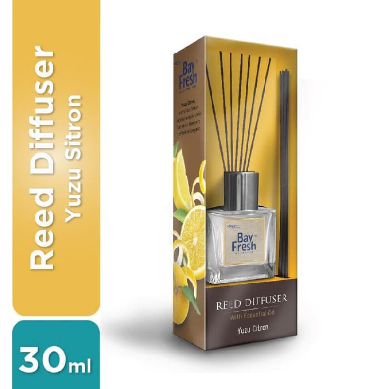 Bayfresh Reed Diffuser Device Pengharum Ruangan - Yuzu Citron