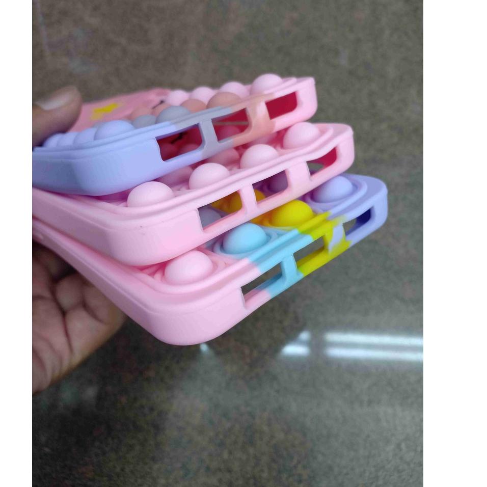 Paling Disukai.. Case Pop it Infinix Smart 5 Smart 6 3D Karakter Unicorn Kuda Poni Casing Silikon