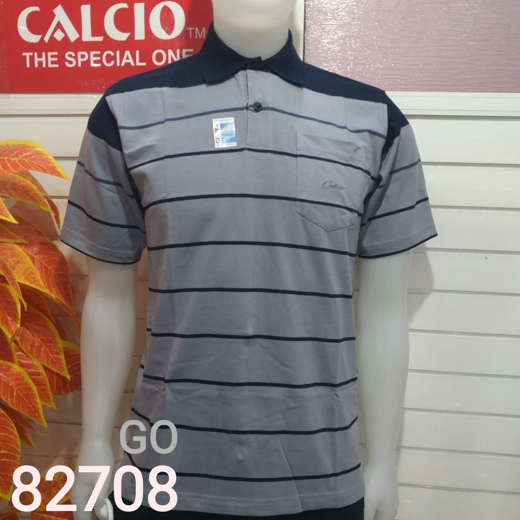 gof CALCIO 100% Original POLO SHIRT PRIA CASUAL Baju Atasan Pria Branded - POLO3