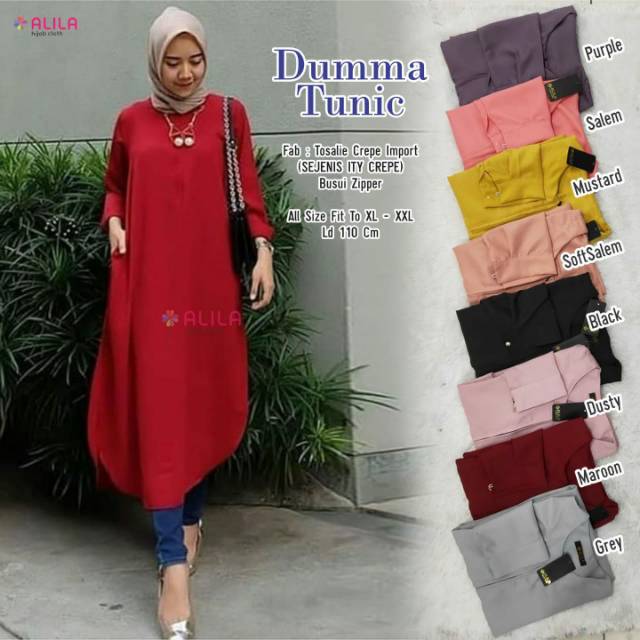 Tunik Dumma by Alila hijab