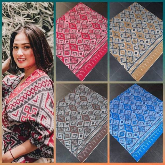 Tenun Tradisional Indonesia / Tenun Blangket Jepara / Ntt / Maumere / Lombok / Kalimantan / Toraja