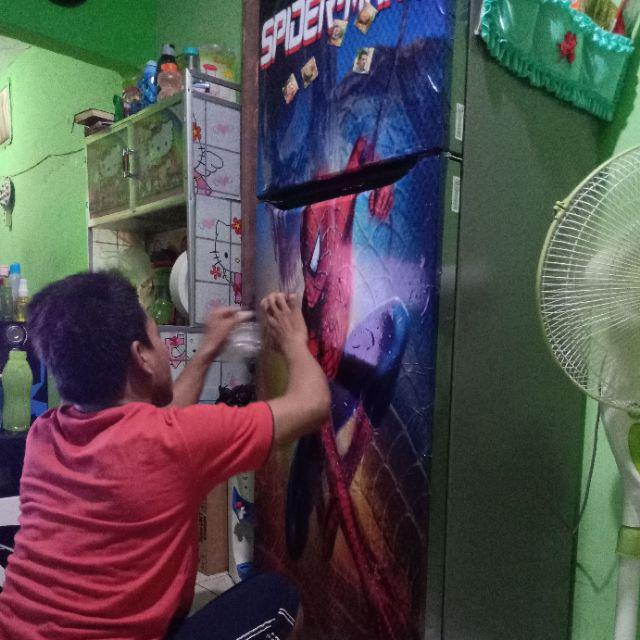 Setiker Kulkas Motif Karakter Super Hero