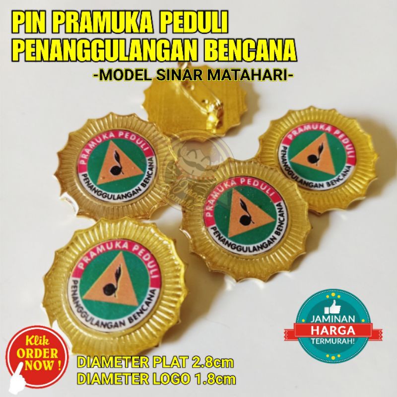 PIN PRAMUKA PEDULI PENANGGULANGAN BENCANA