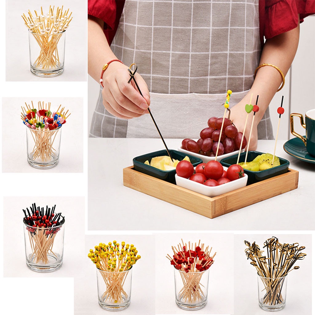 Fruit Toothpick - Tusukan Buah Bambu