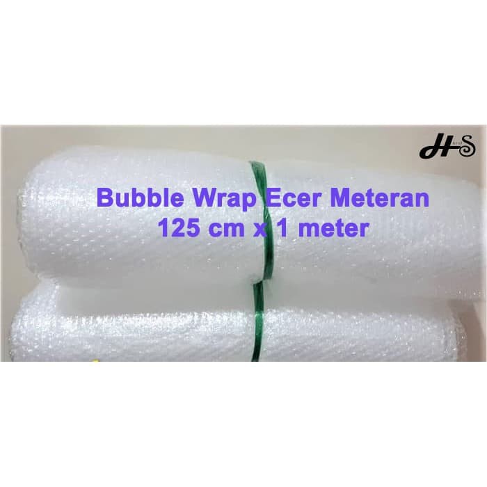 Jual Bubble Wrap Eceran Meteran M X Cm Shopee Indonesia