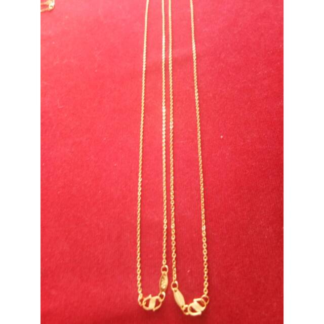 Kalung anak anak kadar 700 UBS panjang 40-42 cm