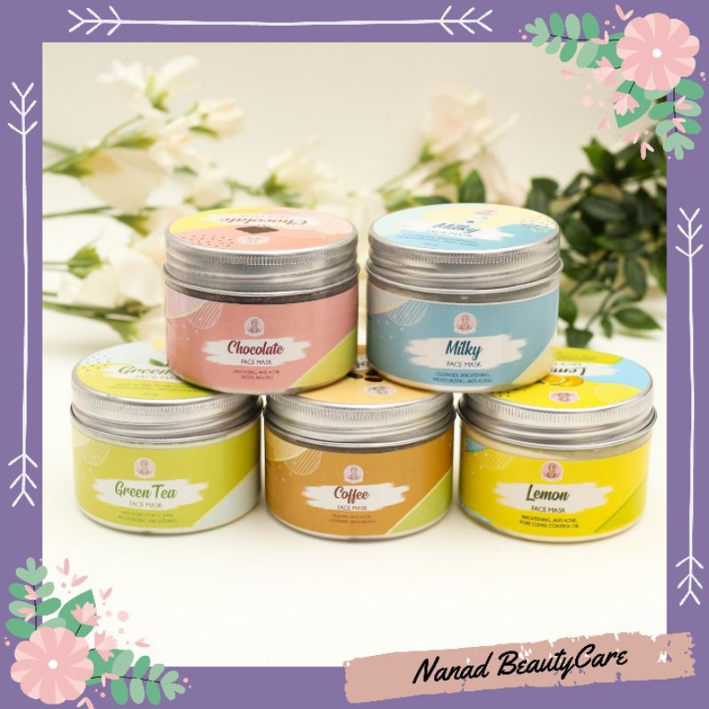 [AGEN RESMI] Face Mask Pot || 5 Varian || MBC