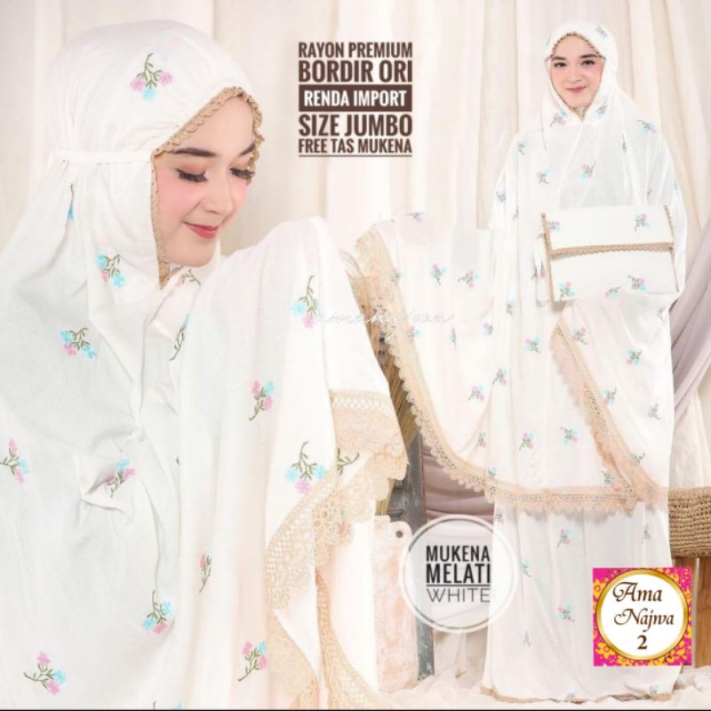 MUKENA MELATI BY AMA NAJWA