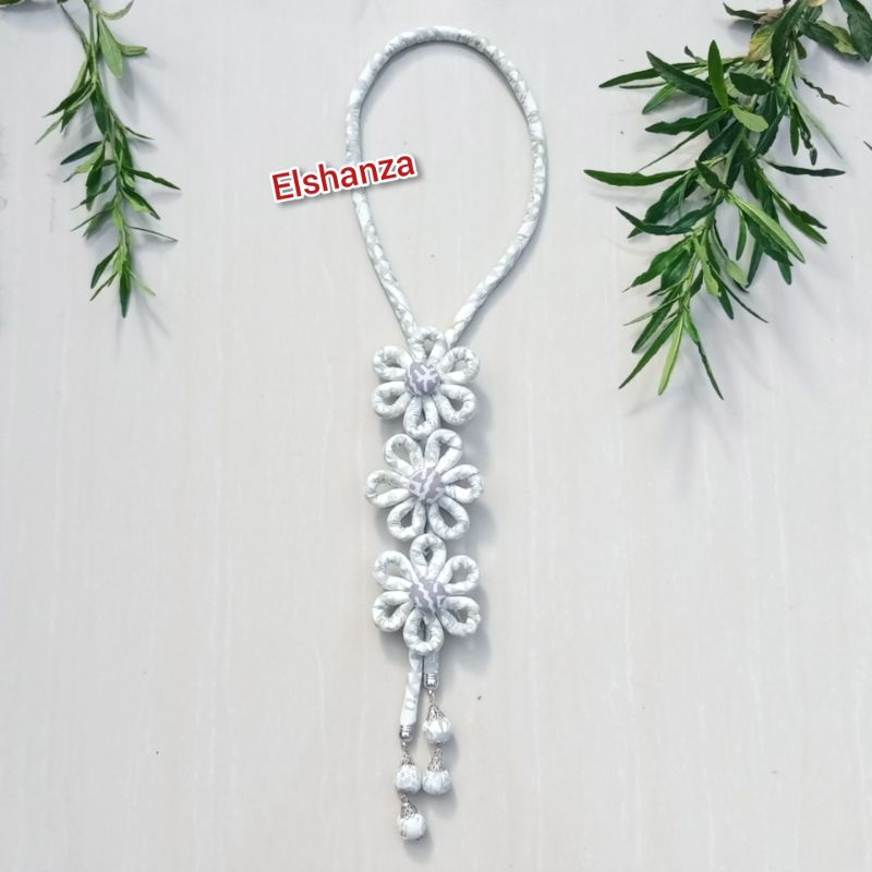 Kalung Batik Sumbu Bunga 3 tg