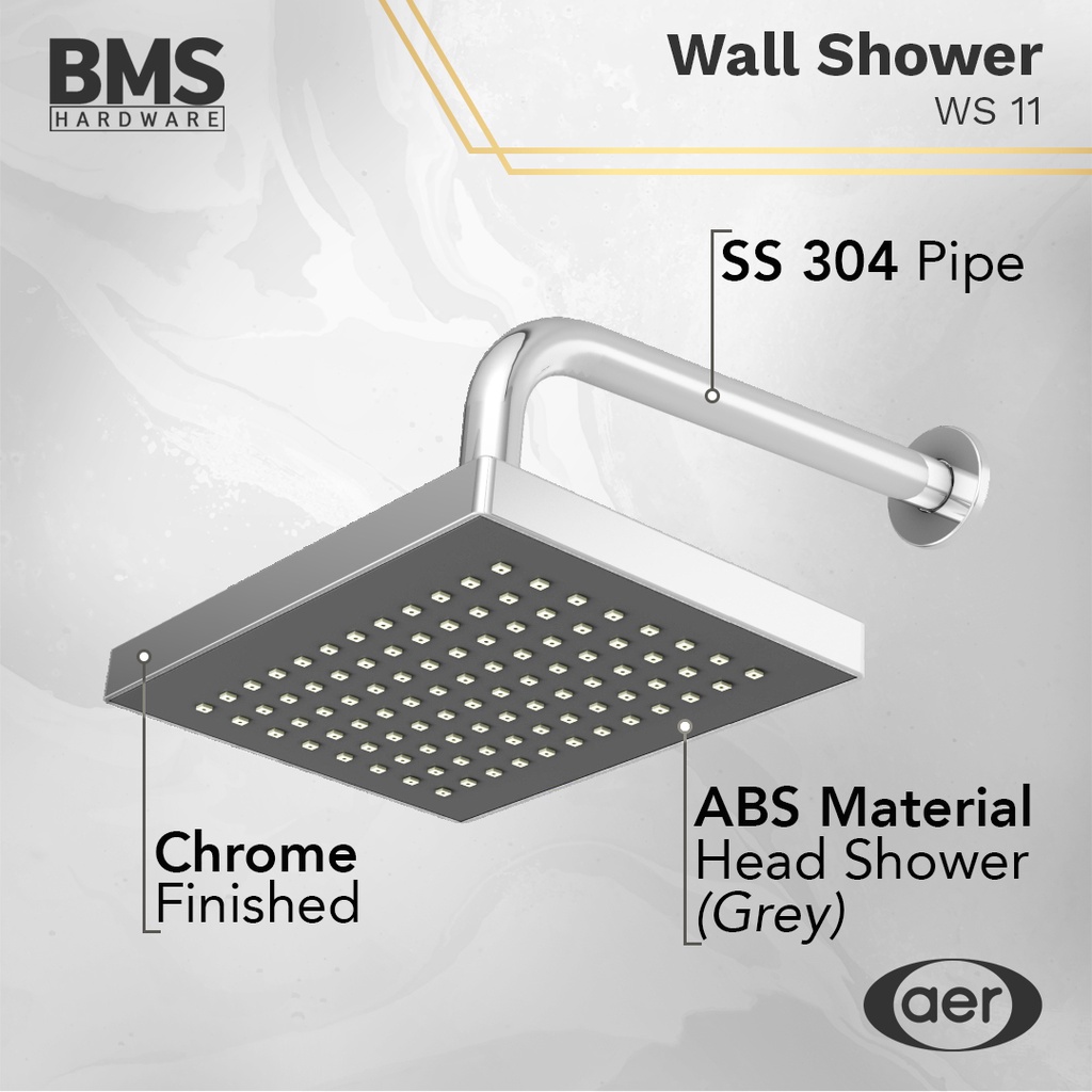 Jual Aer Wall Shower Shower Dinding Shower Tembok Shower Mandi Shower Kepala Ws Agen