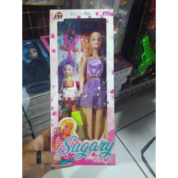 1SET MAINAN BARBIE DEWASA DAN ANAK/MAINAN ANAK PEREMPUAN