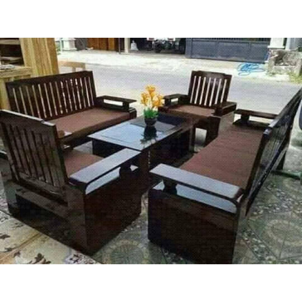 Alas Duduk Ukuran Costum Untuk Kursi Kayu Jati Sudut _ Alas Duduk Busa_ Bantalan Kursi link PO