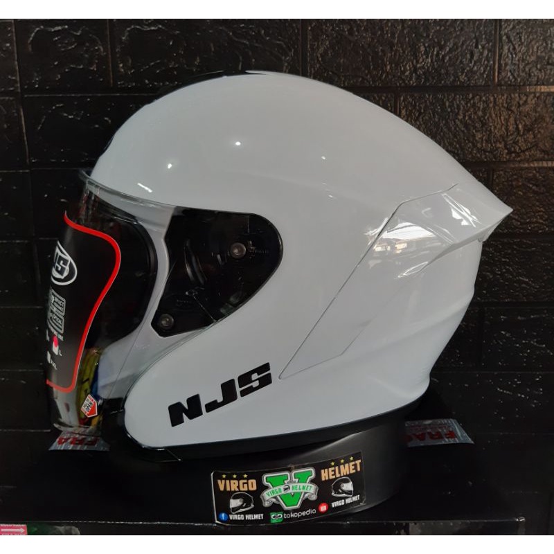 Jual NJS KAIROZ SOLID HELM SINGEL VISOR Indonesia