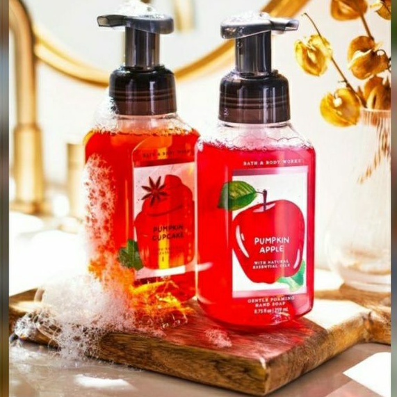 BATH &amp; BODY WORKS BBW CREAMY LUXE HAND SOAP 236 ML MIX SABUN CUCI TANGAN LEMBUT HARUM WANGI UNTUK KULIT SENSITIF HANDSOAP WARM VANILLA SUGAR WVS JAPANESE CHERRY BLOSSOM JCB PEACH BELLINI RASPBERRY TANGERINE FRENCH LAVENDER