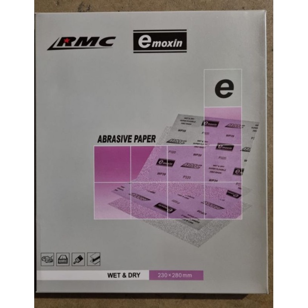 Amplas RMC Ungu - WP 39 Grid P100 s.d P1200