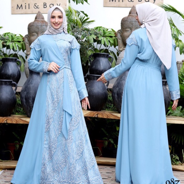 Gamis pesta Jemia 087