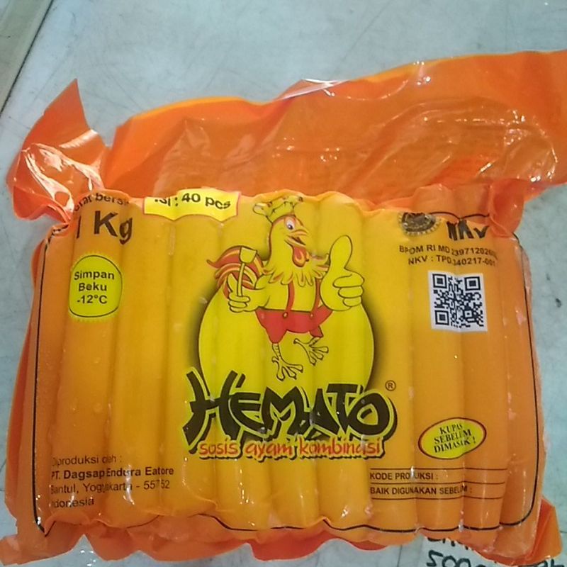 

HEMATO SOSIS AYAM ISI 40