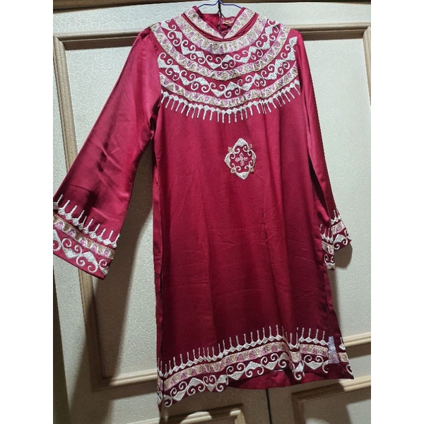Preloved Tunik San House bordir Like New No Albis indra Indri