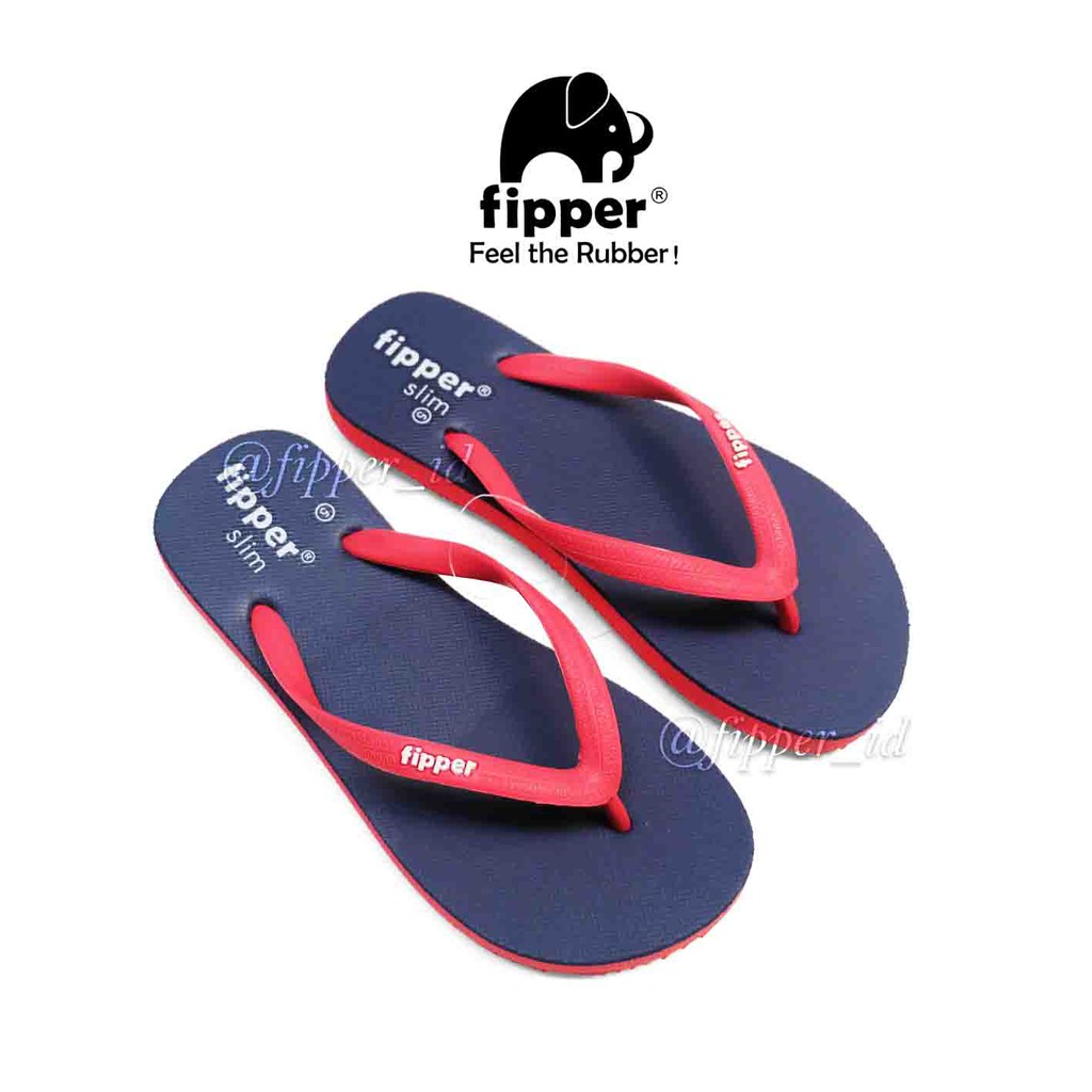 Fipper - Slim Navy / Red
