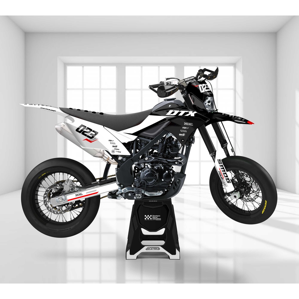 DECAL DTRACKER 150 - stiker dekal motor dtracker full body DTX 69