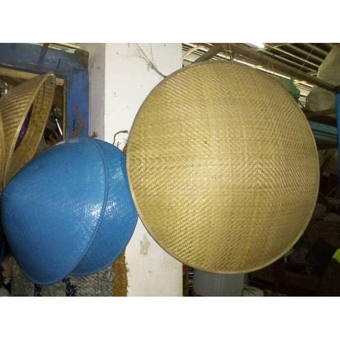 TERMURAH CAPING, TOPI PETANI ASLI KEBUMEN, LEBAR 70-80 CM. MURAH MURAH