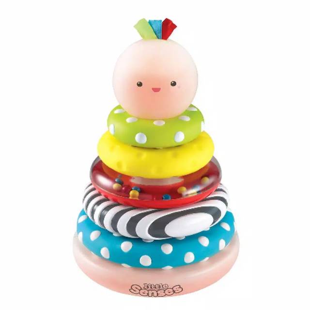 mainan bayi elc glowing senses stacking ring. ORIGINAL!! SALE!!