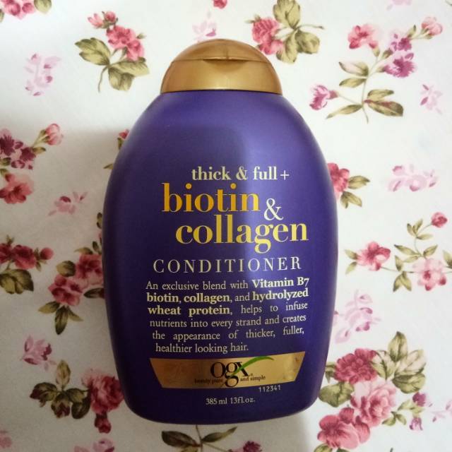 Jual OGX CONDITIONER COLLAGEN THICK AND FULL (CONDITIONER UNTUK HAIR