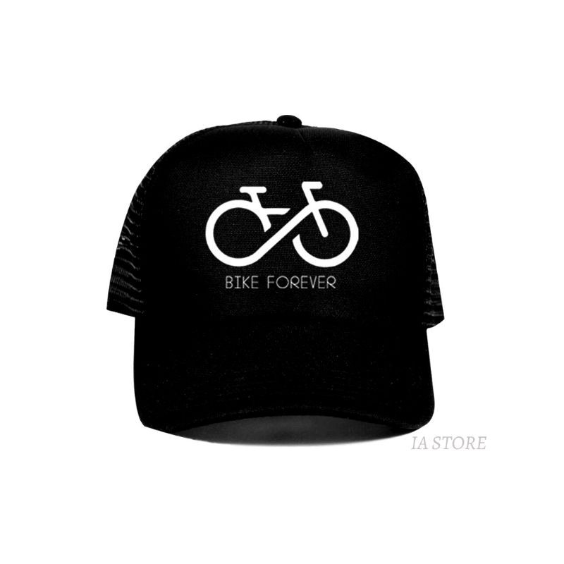 Topi Trucker Jaring Custom Bike Forever