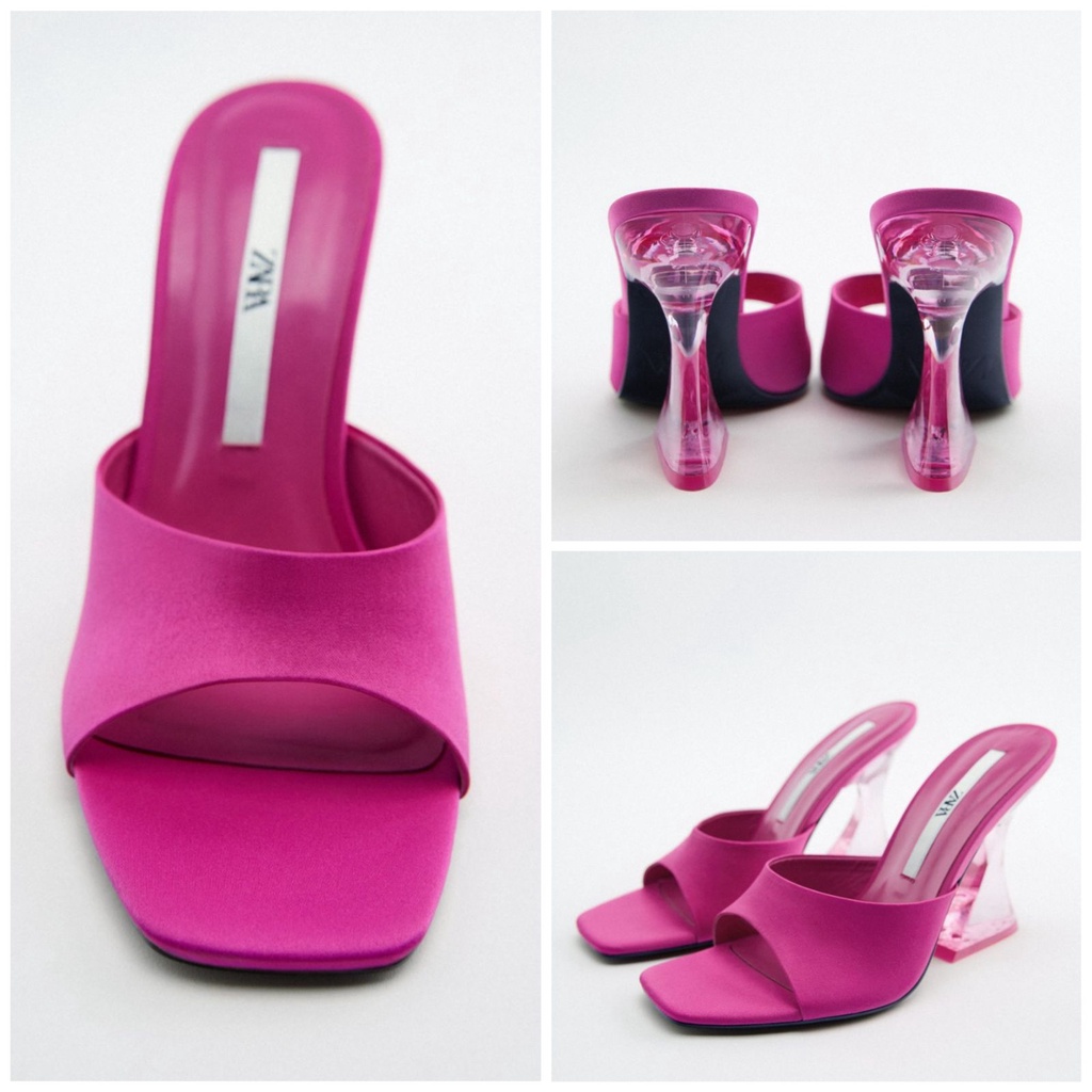 Sandal / Sendal Wanita Import Kualitas Premium Kekinian Murah Korea Style Pink / Black Z 483 by Taspremium_id