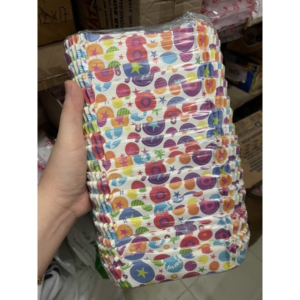 Paper Cup Case Roti / Cup Roti Oval 200pcs