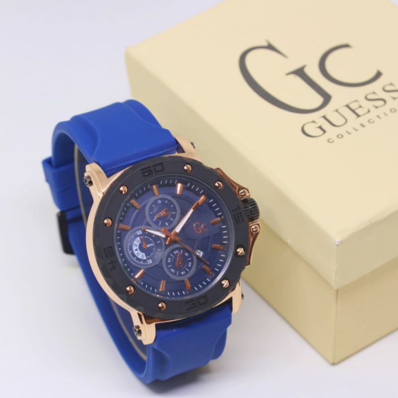 jam tangan pria GC guess collection tanggal aktif