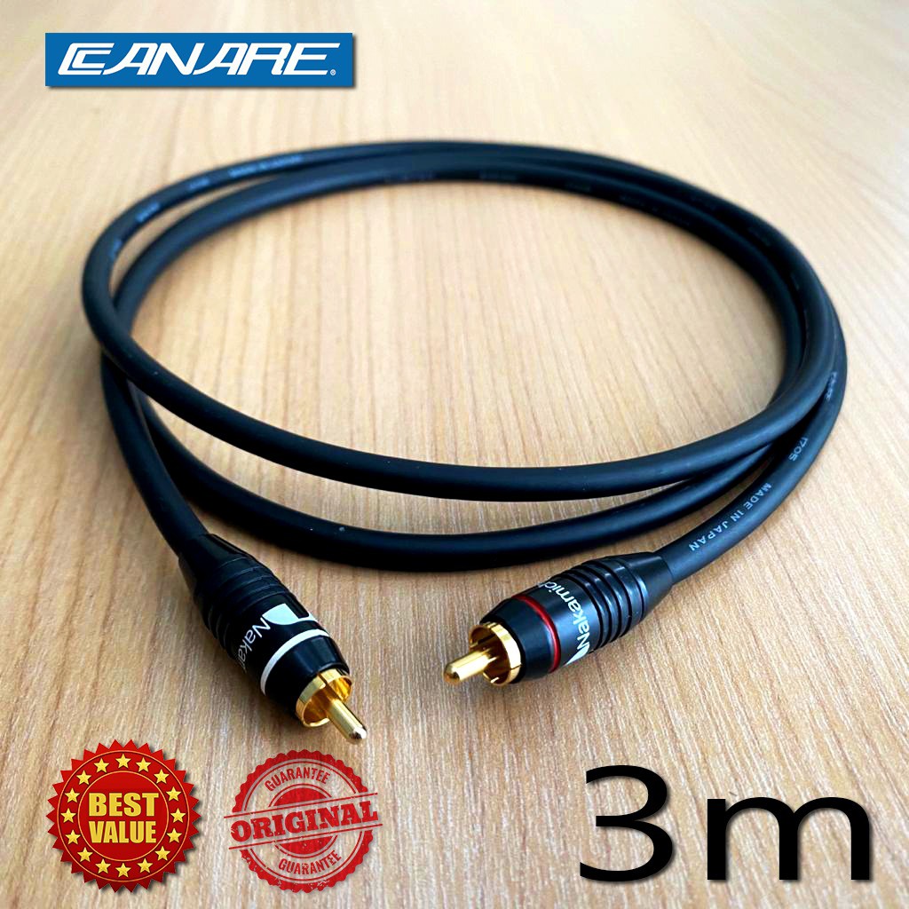 Kabel Audio RCA to RCA / Kabel AUX Audio RCA to RCA/ Kabel Konektor Audio RCA to RCA / Kabel instrum