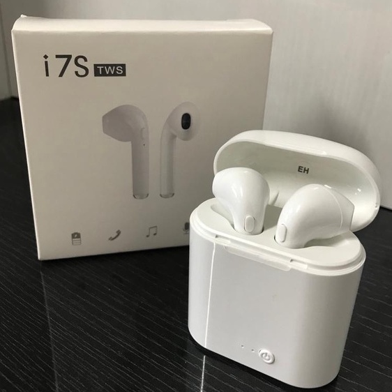 ❤❤Headset Bluetooth Mini V.42 Earphone I7S TWS Twins With Charging