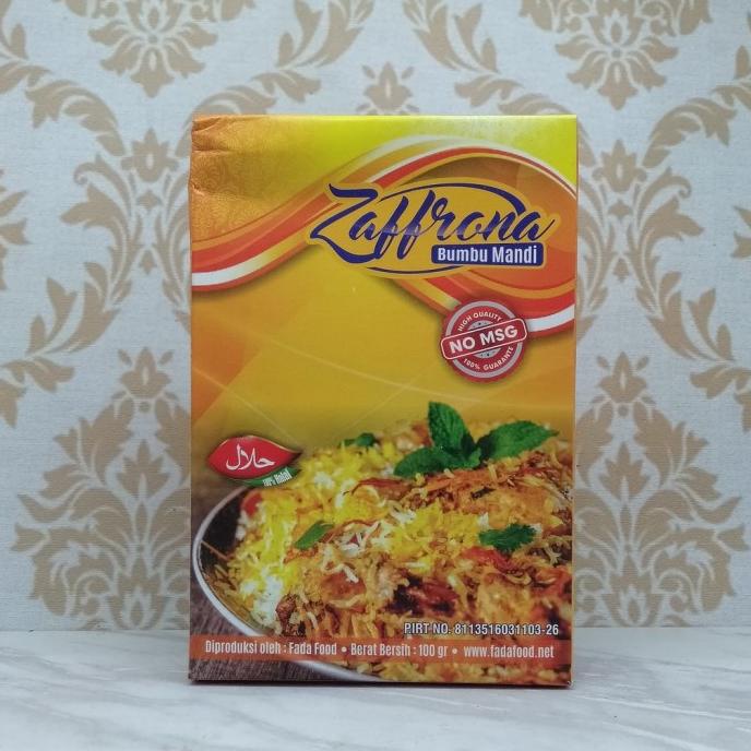 

Produk Terbaik] Zaffrona 100 gr Bumbu Nasi Mandhi Halal Tanpa MSG