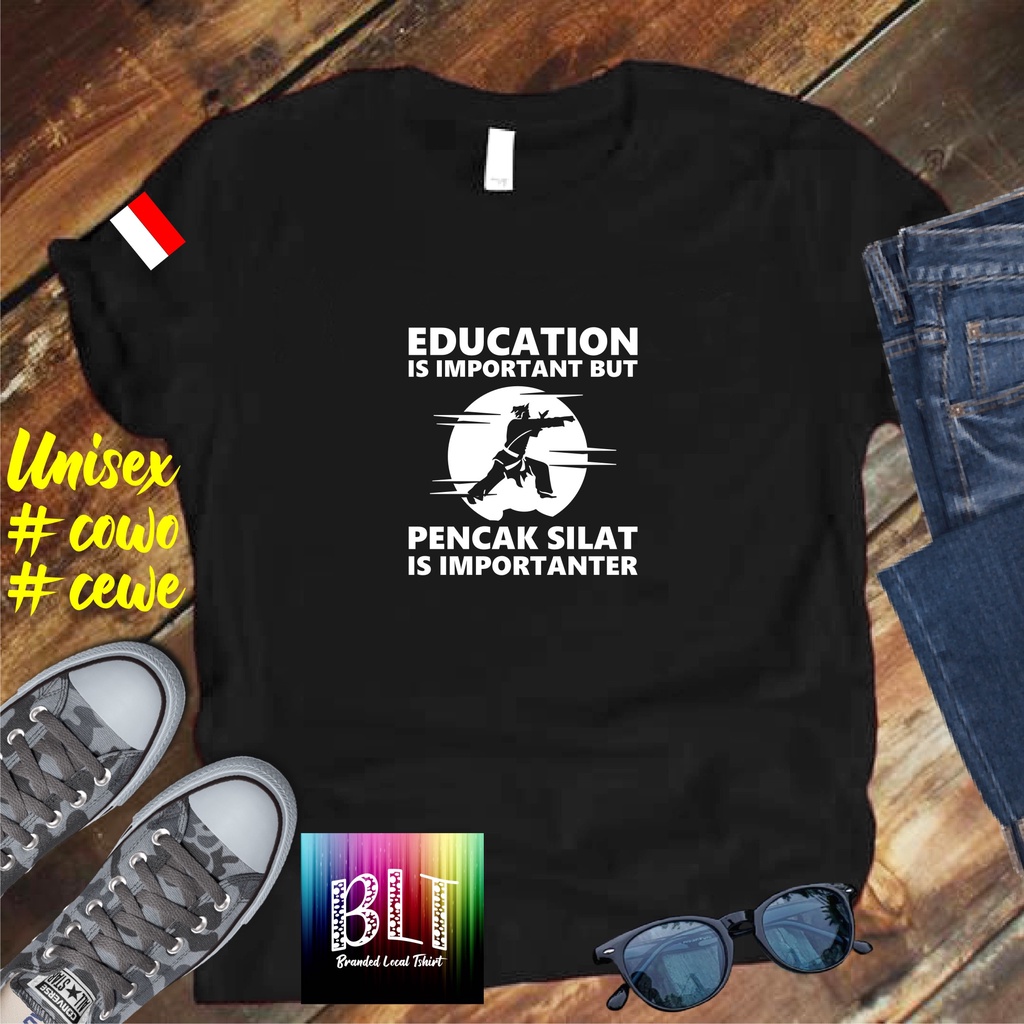 Cod/Kaos PENCAK SILAT EDUCATION BENDERA/Kaos Terlaris Kualitas Terjamin Kaos Pria Distro Hits2022/Kaos Murah Kaos Cotton 30s Kaos katun/Kaos Bergambar Kaos Distro Kaos Pria Dan Wanita Kaos Kata2 Lucu Kaos Viral/Kaos Promo/Best Seller