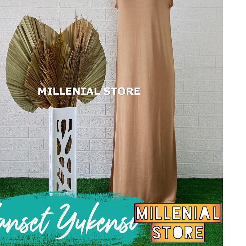 ➢ MANSET GAMIS PANJANG BAJU MANSET GAMIS YUKENSI GAMIS BUNTUNG ☀