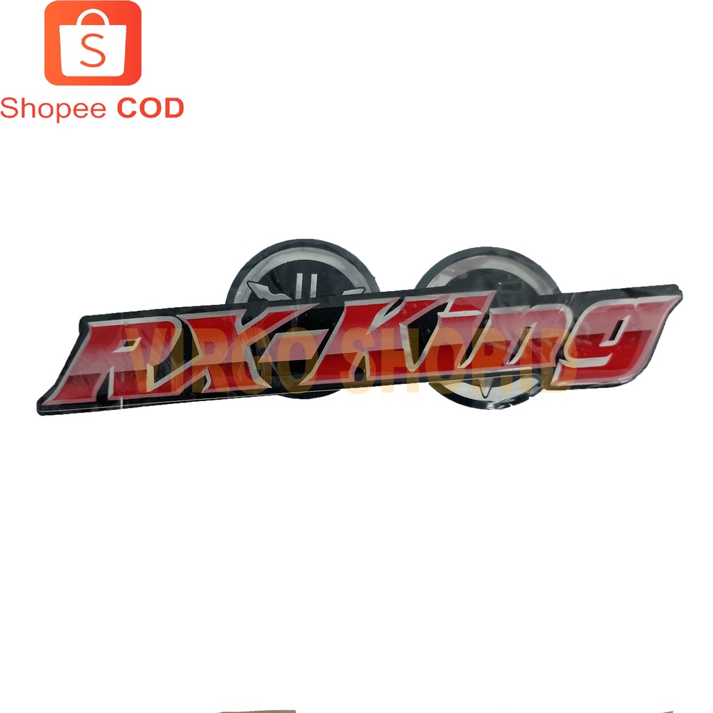 Emblem tanki dan tutup accu RX-King