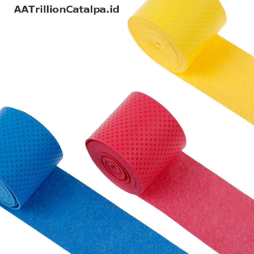 Aatrillioncatalpa 10pcs Tape Grip Raket Tenis / Squash / Joran Pancing Menyerap Keringat