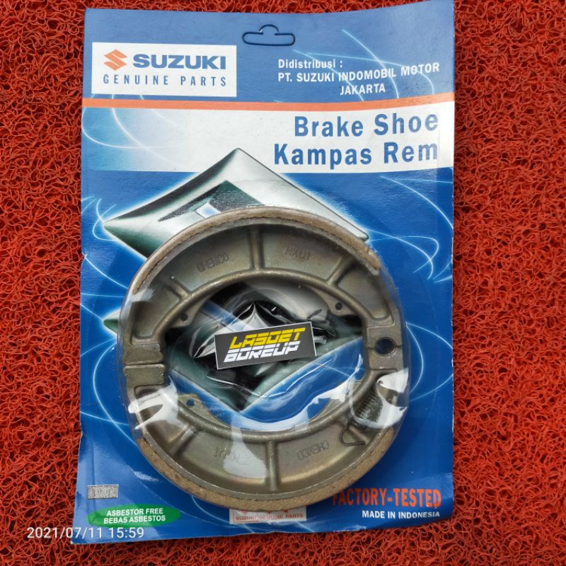 KAMPAS REM PIRODO TROMOL TROMBOL DEPAN SUZUKI FR 70 75 80 RC 80 100 110 CRYSTAL TUNE ORIGINAL SGP