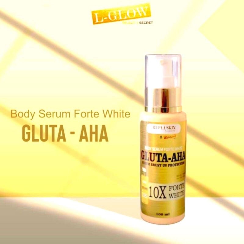 BODY SERUM FORTE WHITE GLUTA AHA LGLOW / REFLI SKIN