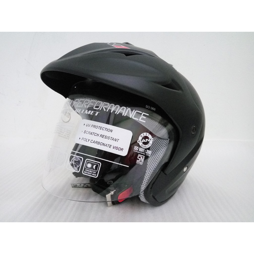 Ganz Helm / Helmet X28 Polos Black Doff VT L / VR L