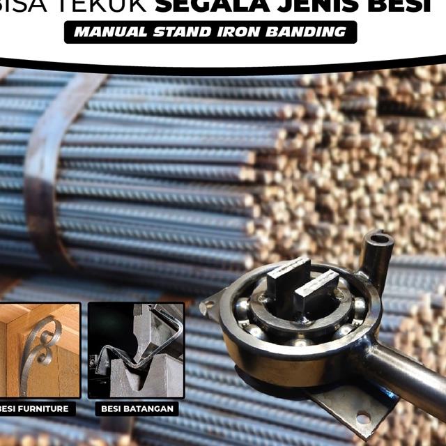 Harga Murah.. ALAT TEKUK BESI BENDING ROLL BESI BETON PLAT STRIP
