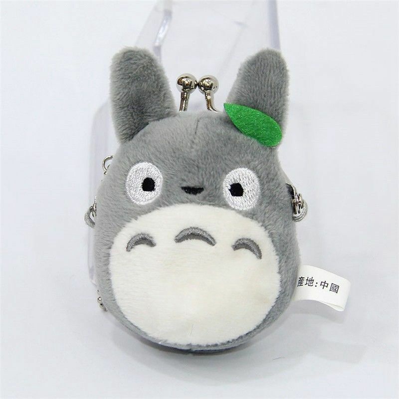 Tetangga Totoro My Left Plush Doll Toy Mini Holder Koin Hadiah Dompet Mainan