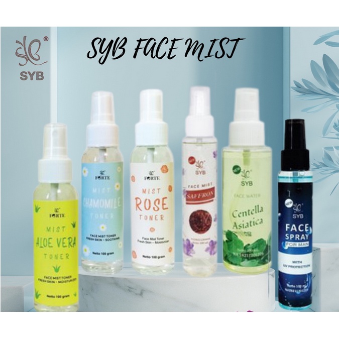 (INEED)SYB Face Mist | Aloe Vera | Chamomile | Rose | Centtela Asiatica | For Man | Saffron 100ml