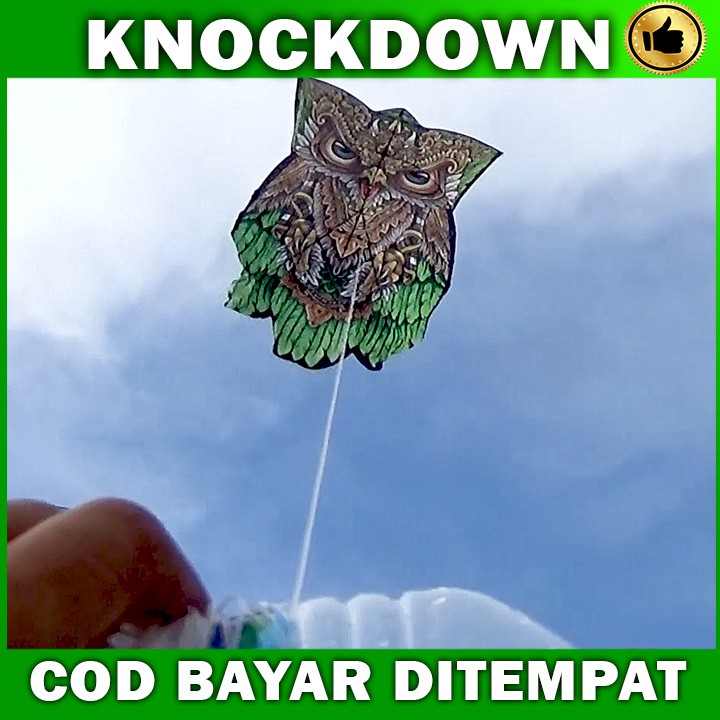 LAYANGAN CELEPUK KNOCKDOWN , LAYANGAN CELEPUK LIPAT